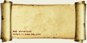 Angelina Opančina vizit kartica